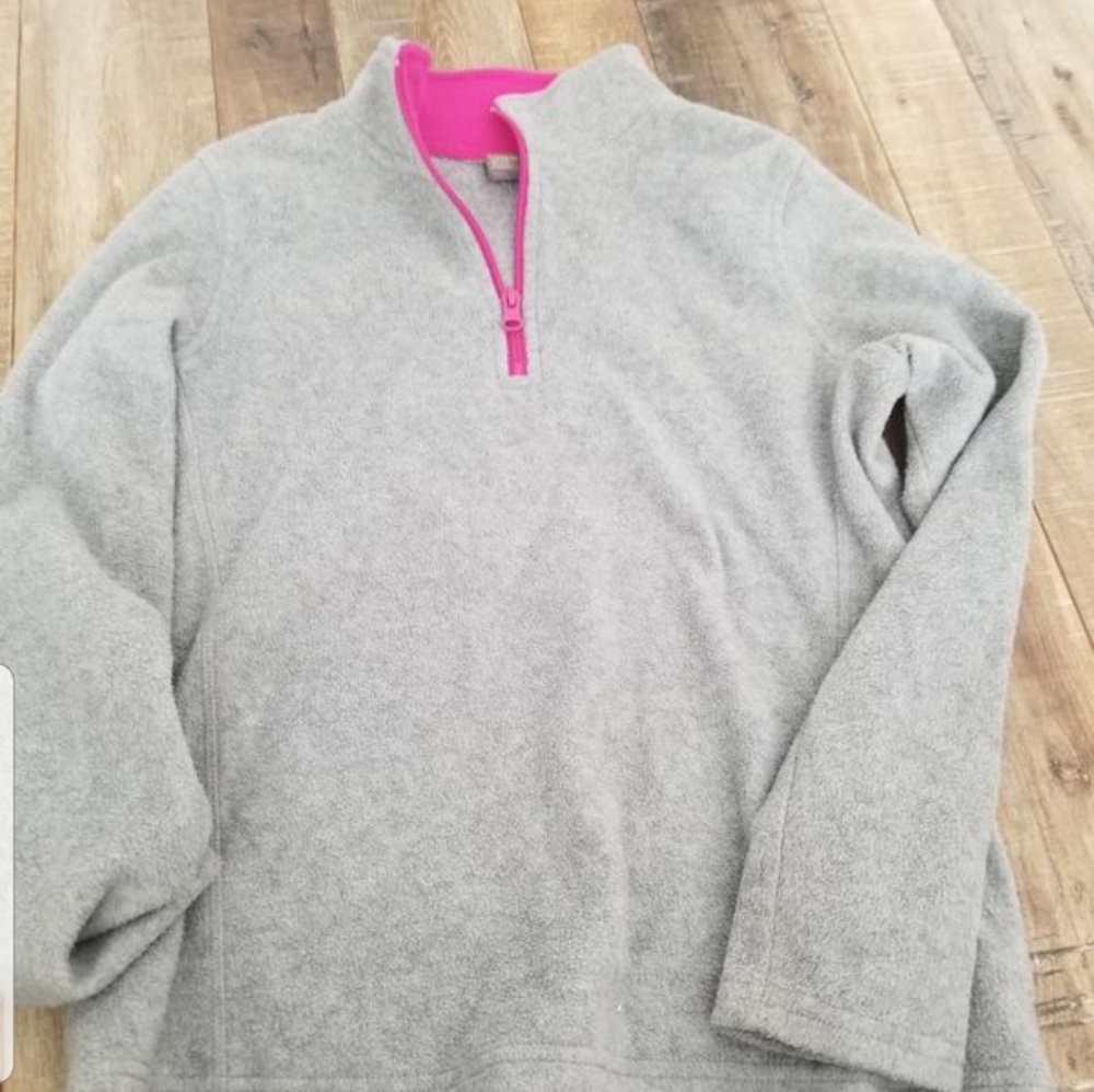 Danskin girls fleece pull over